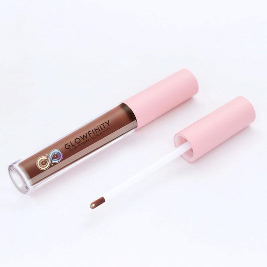 GLOWFINITY High Shine Lip Plumping Shimmer Lip Gloss Nourishing and Hydrating, Cooling Sensation (10 ml)
