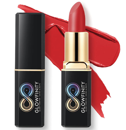 Glowfinity Honeycomb Haze Matte Lipstick – Long Lasting Nude Velvet Lipstick, Hydrating Vegan Lip Color, Gift for Women, 3g