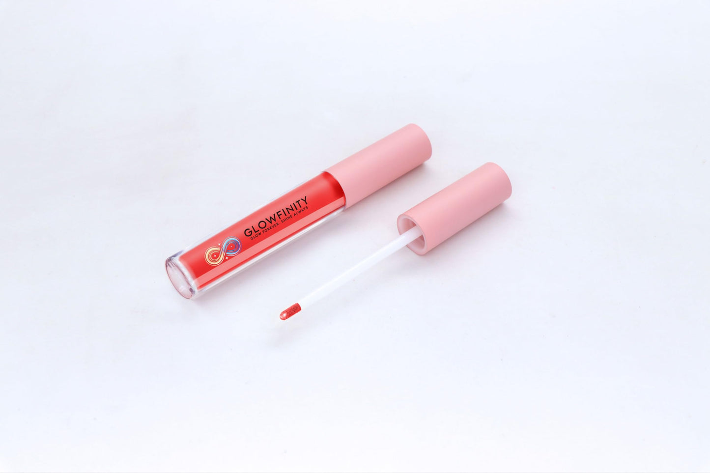 GLOWFINITY High Shine Lip Plumping Shimmer Lip Gloss Nourishing and Hydrating, Cooling Sensation (10 ml)