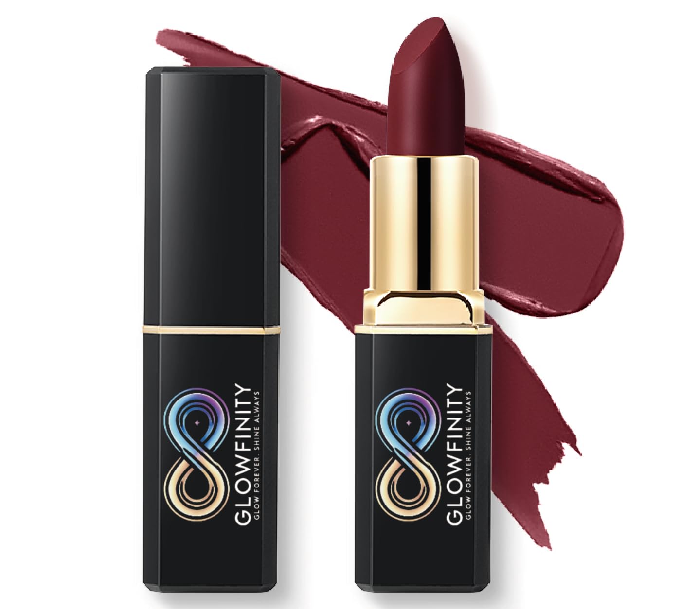 Glowfinity Honeycomb Haze Matte Lipstick – Long Lasting Nude Velvet Lipstick, Hydrating Vegan Lip Color, Gift for Women, 3g