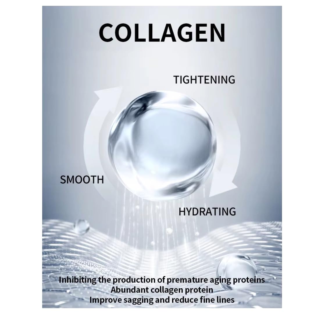 Collagen Overnight Face Mask - Korean Skin Care Anti Wrinkle Bio Collagen Face Mask (5 Pcs)