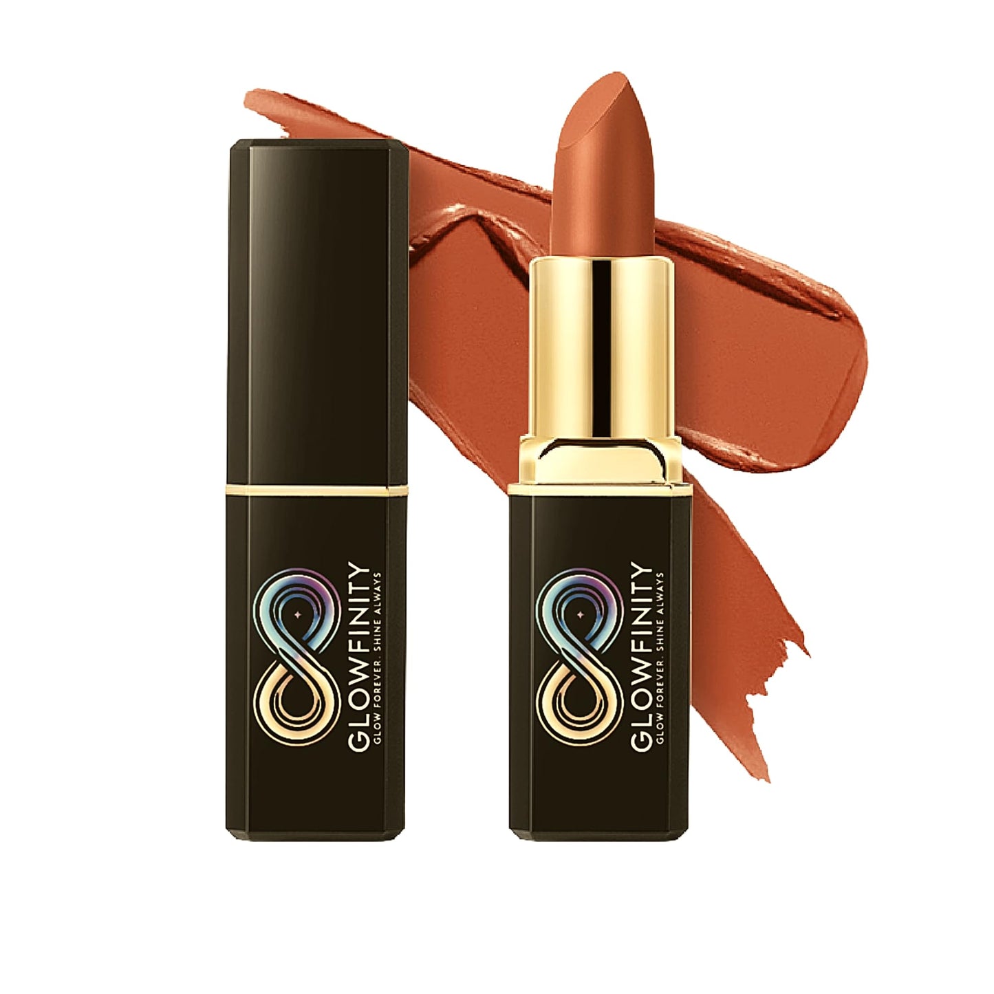 Glowfinity Honeycomb Haze Matte Lipstick – Long Lasting Nude Velvet Lipstick, Hydrating Vegan Lip Color, Gift for Women, 3g