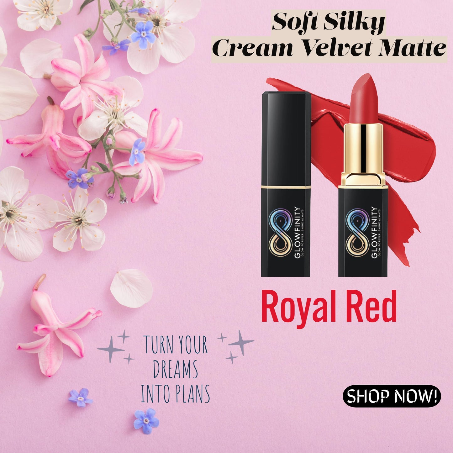 Glowfinity Honeycomb Haze Matte Lipstick – Long Lasting Nude Velvet Lipstick, Hydrating Vegan Lip Color, Gift for Women, 3g